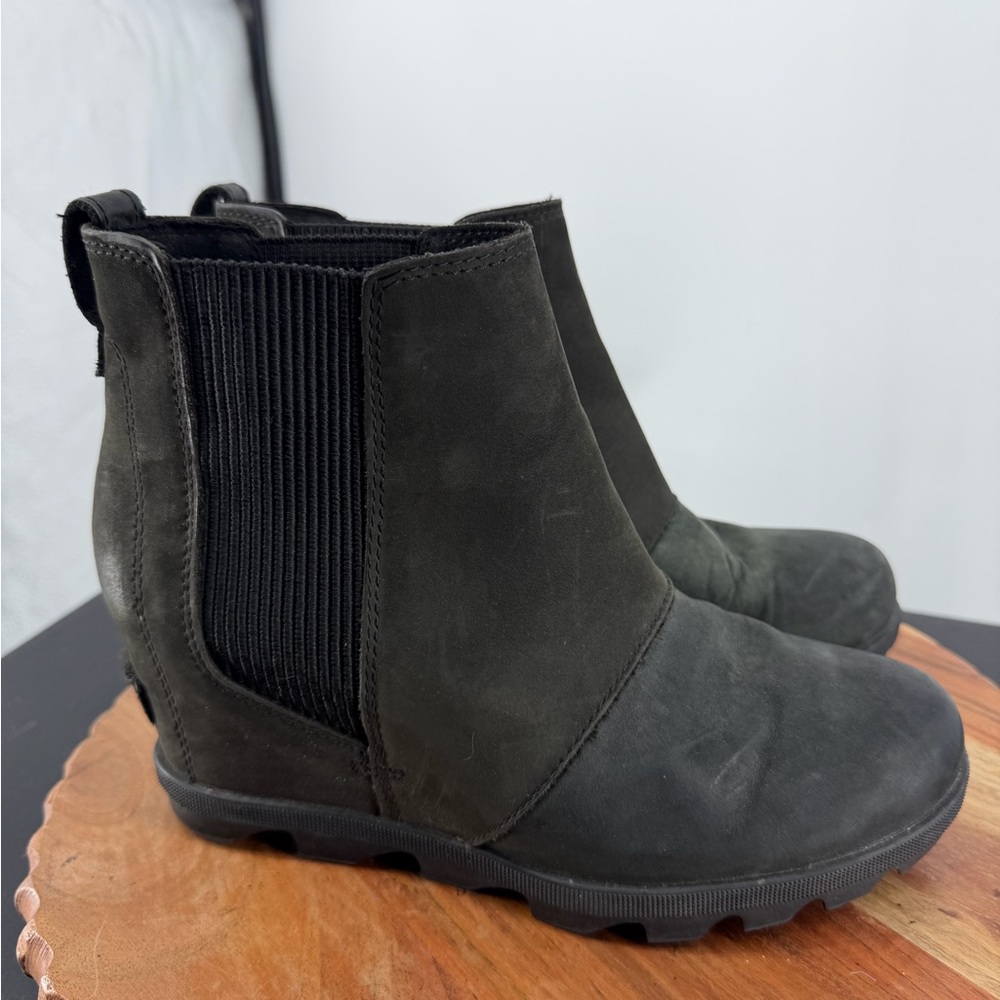 Sorel Joan Of Arctic Wedge II Chelsea Black NL3022-010‎